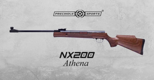 Precihole-nx200-athena-walnutwood-air-rifle-airgunbazaar.in
